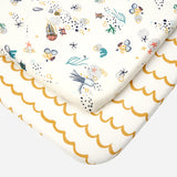 Tutti Bambini Cozee Crib Fitted Sheet 2pk