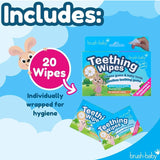 Brush Baby Teething Wipes 20's