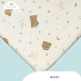 Lily and Tucker Crib Fitted Sheet (Compact Size) 24"x47"