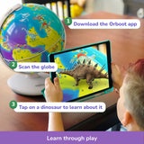 PLAYSHIFU Orboot: World of Dinosaurs (The Educational AR Globe)