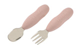 Beaba Set of 2 Stainless Steel Pre-Cutlery