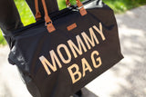 Childhome Mommy Bag Nursery Bag - Black/Gold