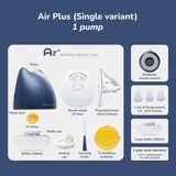 Supermama Lab Air Plus Handsfree Electric Breast Pump w/ Remote Control (Single) Set