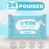 Tini Baby Wipes Alcohol-Free Anti-Bacterial 24's