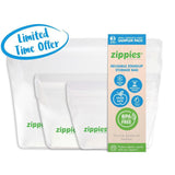 Zippies Reusable Standup Bags