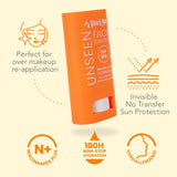 Beach Hut Daily Unseen Sunstick SPF100+ Sunscreen