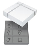 Dooky Gift Set: White Triple Frame Handprint & Memory Box