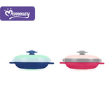 Momeasy Stainless Steel Insulated Feeding Plate