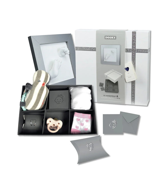 Dooky Gift Set: 3D Deluxe Handprint & Memory Box
