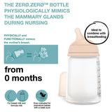 Suavinex Zero Zero Anti Colic Breastfeeding Bottle  ( SLOW FLOW )(180ml)