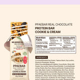 PPAEBAR Real Chocolate Cookie & Cream Protein Bar 40g