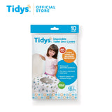 Tidys Disposable Toilet Seat Covers 10's
