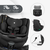 Kikkaboo i-Van Black Car Seat i-Size (40-150 cm)