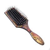 KENT Small Floral Cushioned Paddle Brush