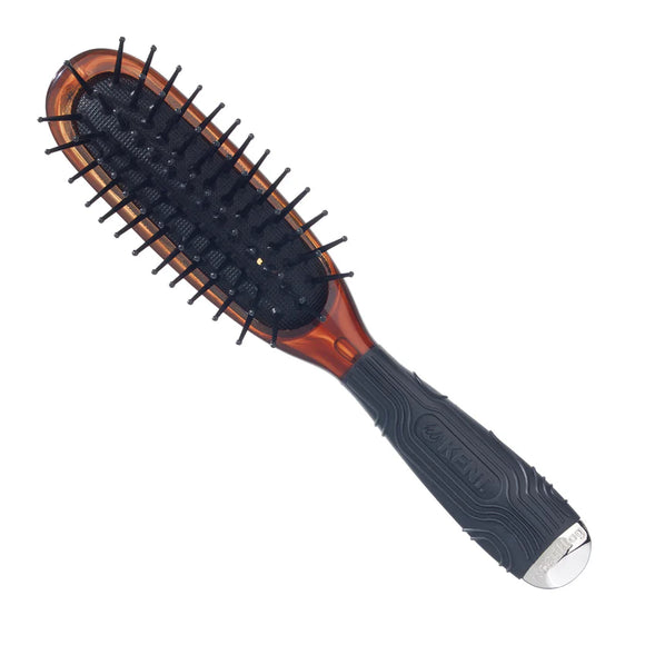 KENT Tortoiseshell Effect HeadHog Hairbrush