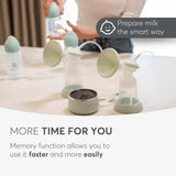 Kikkaboo NESSA Double Electric Breastpump - Mint