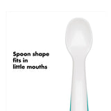 OXO Tot On-the-Go Plastic Fork and Spoon Set with Traveling Case