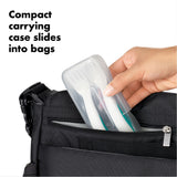OXO Tot On-the-Go Plastic Fork and Spoon Set with Traveling Case