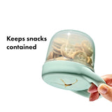 OXO Tot Snack Cup with Lid 2 Pack – Opal and Dusk