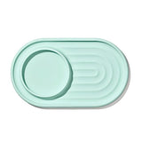 OXO Tot Textured Suction Plate – Opal