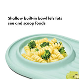 OXO Tot Textured Suction Plate – Opal