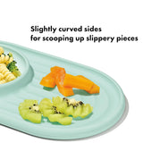 OXO Tot Textured Suction Plate – Opal