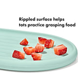 OXO Tot Textured Suction Plate – Opal