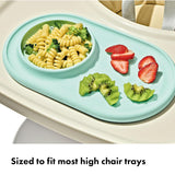 OXO Tot Textured Suction Plate – Opal