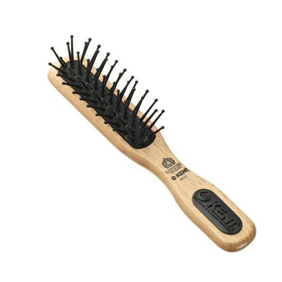 KENT Perfect For Detangling Fine Quill Handbag Brush