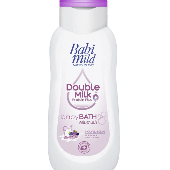 Babi Mild Double Milk Protein Plus Baby Bath 180ml