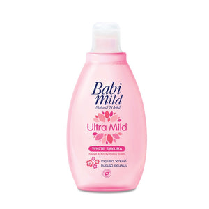 Babi Mild ULTRA MILD White Sakura Head & Body Bath