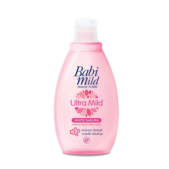 Babi Mild ULTRA MILD White Sakura Head & Body Bath
