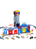 Totsafe City Action My Take Along Station (2-in-1 Police & Fire Station)
