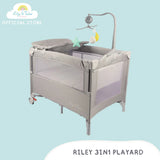 Lily and Tucker Riley 3-in-1 Convertible Pack and Play (Crib, Playpen, Co-sleeper)