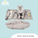 Lily and Tucker Riley 3-in-1 Convertible Pack and Play (Crib, Playpen, Co-sleeper)