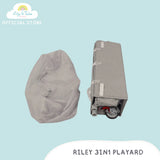 Lily and Tucker Riley 3-in-1 Convertible Pack and Play (Crib, Playpen, Co-sleeper)