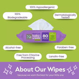 Nathan & Emma Sensitive Baby Wipes with Aloe