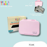 Lily and Tucker Stainless Flip Cover Lunch Box