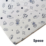 Lily and Tucker Crib Fitted Sheet - 24x47 (Compact Size)