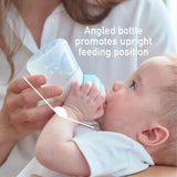 Marcus & Marcus Silicone Angled Feeding Bottle and Breast Pump