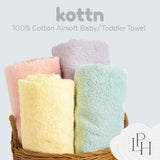 Kottn by Little Palmerhaus - 100% Cotton Airsoft Baby/Toddler Towel
