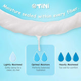 Tini Baby Wipes Alcohol-Free Anti-Bacterial 80's