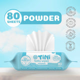 Tini Baby Wipes Alcohol-Free Anti-Bacterial 80's