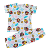 Lulukins Kids T-Shirt & Pants Pajama Set