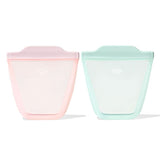 OXO Tot Silicone Reusable Bags 2-Piece Stand-Up Cup Set