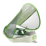 Mambobaby Air-Free Chest Type Floater with Canopy & Tail / Stabilizer
