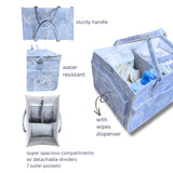 WhatsUpMommah Felt Diaper Caddy