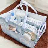 WhatsUpMommah Felt Diaper Caddy