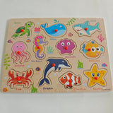 The Kiddie Concept Wooden Educational Puzzle