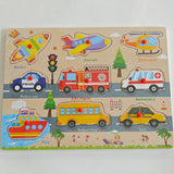 The Kiddie Concept Wooden Educational Puzzle
